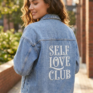 Self Love Club - Retro Groovy Typography Aesthetic