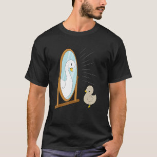 self love cute duck swan sweet beautiful T-Shirt