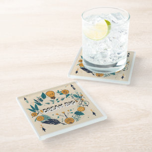 Self-Love & Empowerment Glass Coaster