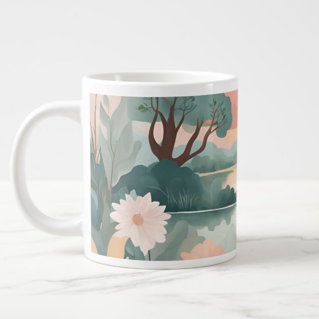 Self-Love & Empowerment  Large Coffee Mug (Left)