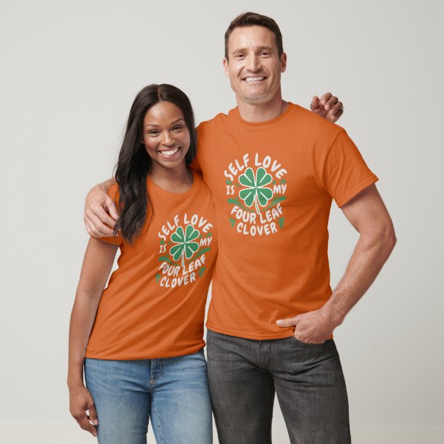 Self Love Four Leaf Clover Unisex T-Shirt (Unisex)