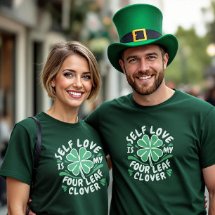 Self Love Four Leaf Clover Unisex T-Shirt