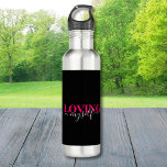 Self-Love is the Best Love Loving Myself  Coffee M 710 Ml Water Bottle<br><div class="desc">Stay hydrated while reminding yourself of the importance of self-love with this Self-Love is the Best Love water bottle! The sleek design features the inspiring message Loving Yourself in bold letters, serving as a reminder to prioritize your own well-being and happiness. This water bottle is perfect for taking with you...</div>