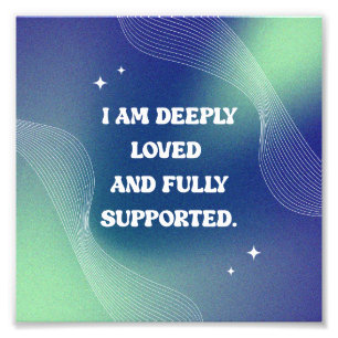 Self Love, Motivational, Inspirational Quote Photo Print