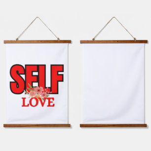 Self Love Positive Mindset Motivation Hanging Tapestry