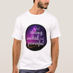 self love positive vibe motivational words T-Shirt