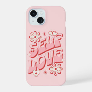 Self Love Retro T-Shirt iPhone 15 Case