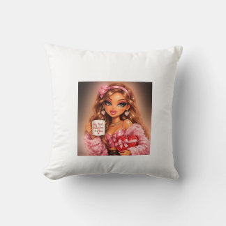 SELF LOVE SEASON-VALENTINE EMPOWERNMENT FOR WOMEN  THROW PILLOW