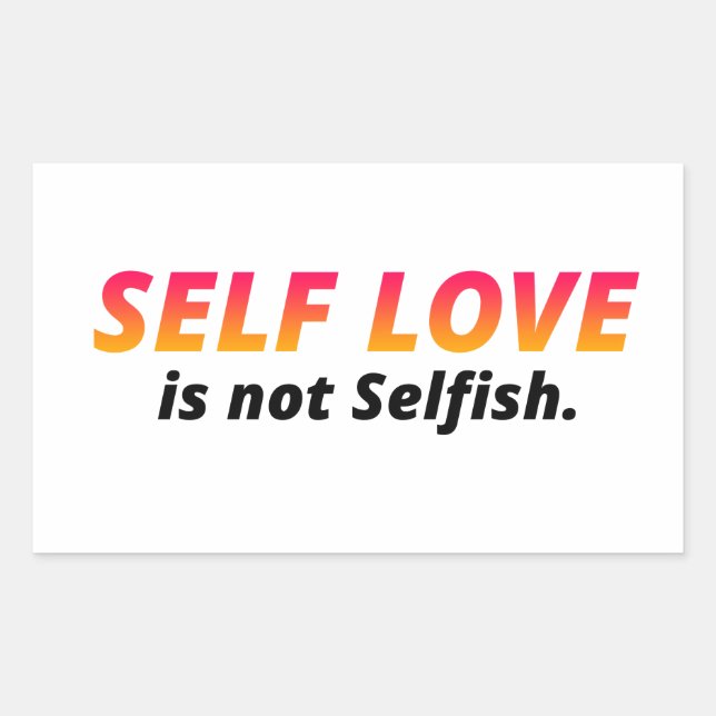 Self Love Sticker (Front)