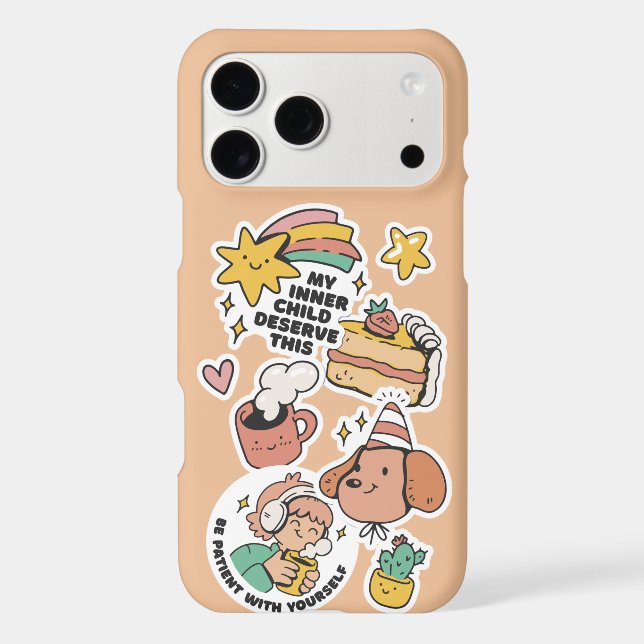 SELF LOVE STICKERS MY INNERCHILD DESERVE THIS (Back)