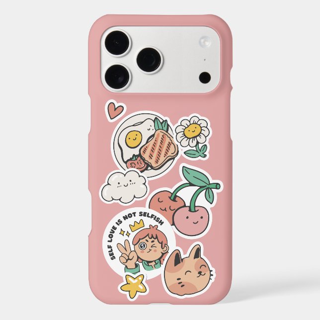 SELF LOVE STICKERS SELF LOVE IS NOT SELFISH (Back)