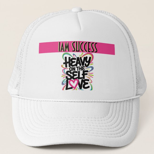 SELF LOVE TRUCKER HAT (Front)