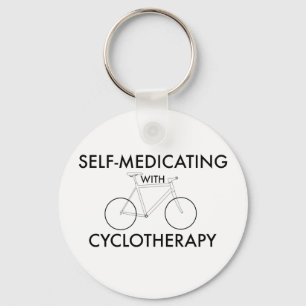Self-medicating with cyclotherapy keychain