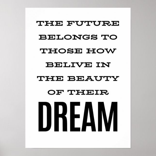 Self motivational quotes  poster (Front)