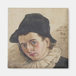 Self Portrait, 1591 Magnet