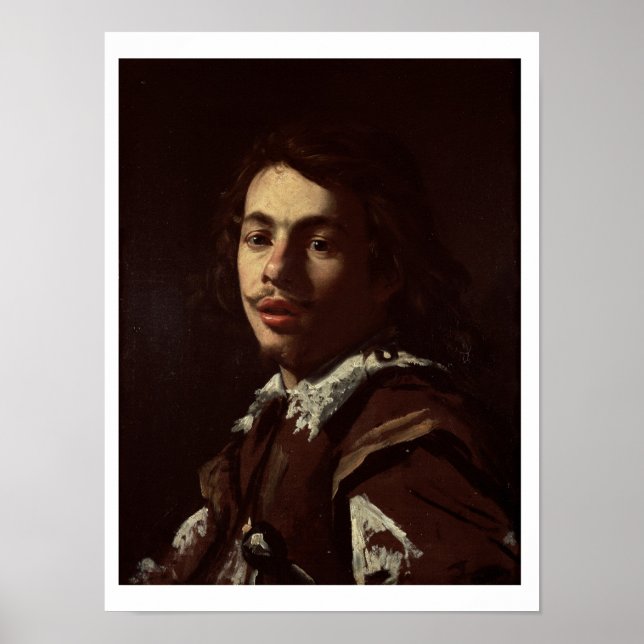 Self Portrait, 1620 (oil on canvas) Poster (Front)