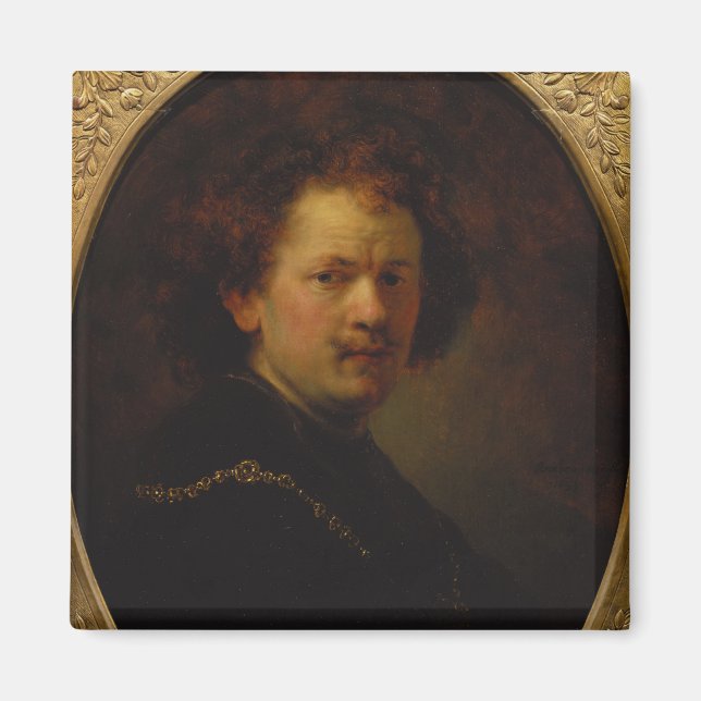 Self Portrait, 1633 Magnet (Front)
