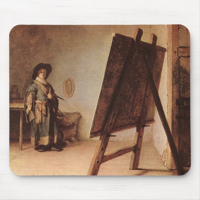 Self Portrait 1658 Mouse Pad (Front)