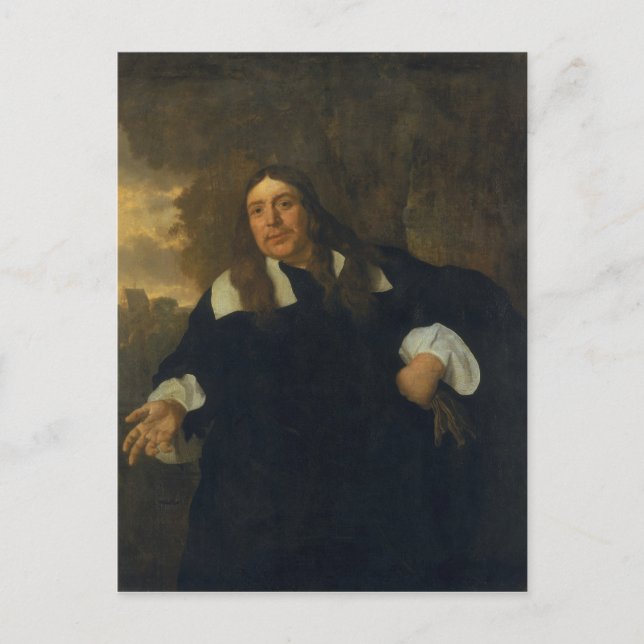 Self Portrait, 1662 Postcard (Front)