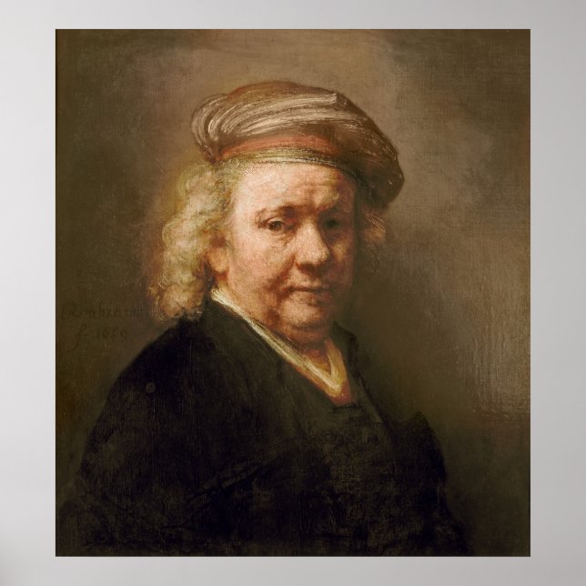Self Portrait, 1669 Poster (Front)