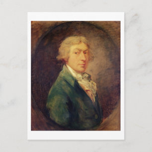 Self Portrait, 1787 (oil on canvas) 2 Postcard
