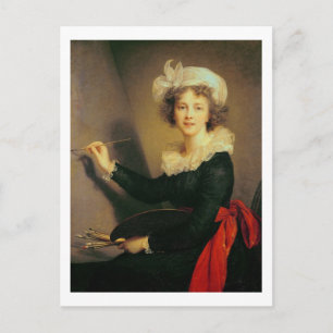 Self Portrait, 1790 (oil on canvas) Postcard