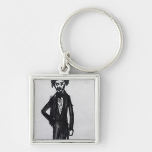 Self Portrait, 1849 Keychain