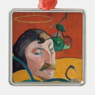 Self-Portrait, 1889 (oil on wood) Metal Ornament