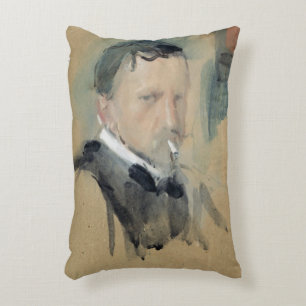 Self Portrait, 1901 Decorative Pillow