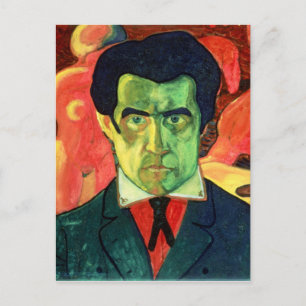 Self Portrait, 1908 Postcard