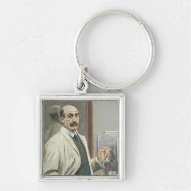 Self Portrait, 1910 Keychain (Front)