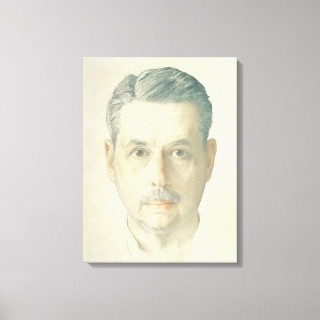 Self Portrait, 1921 Canvas Print (Front)