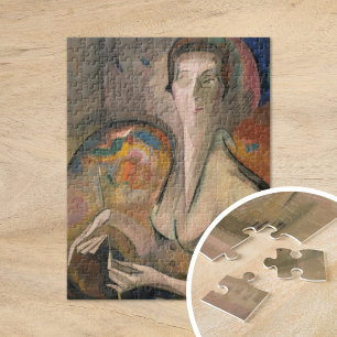 Self Portrait   Alice Bailly Jigsaw Puzzle