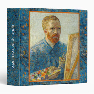 Self-Portrait as a Painter by Vincent Van Gogh Binder