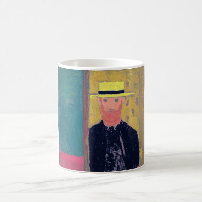 Self Portrait (Bearded Man), Edouard Vuillard Coffee Mug (Center)