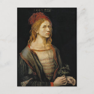 Self Portrait by Albrecht Durer 1493 Postcard