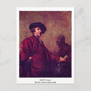 Self-Portrait By Sir Joshua Reynolds Postcard