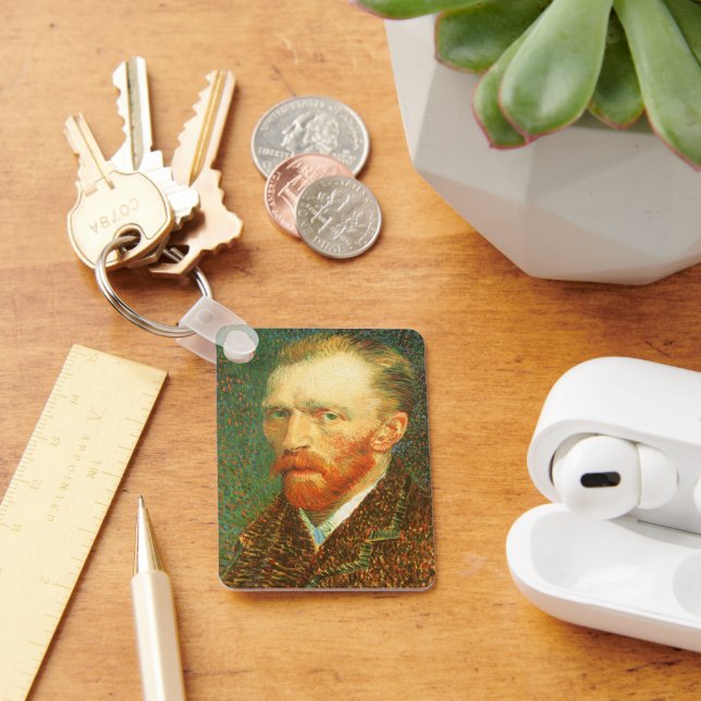 Self Portrait by Vincent van Gogh Keychain (Desk)