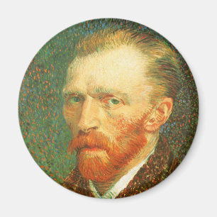 Self Portrait by Vincent van Gogh Magnet
