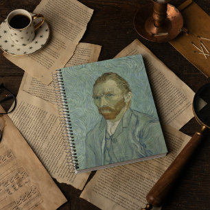Self-Portrait by Vincent Van Gogh Notebook