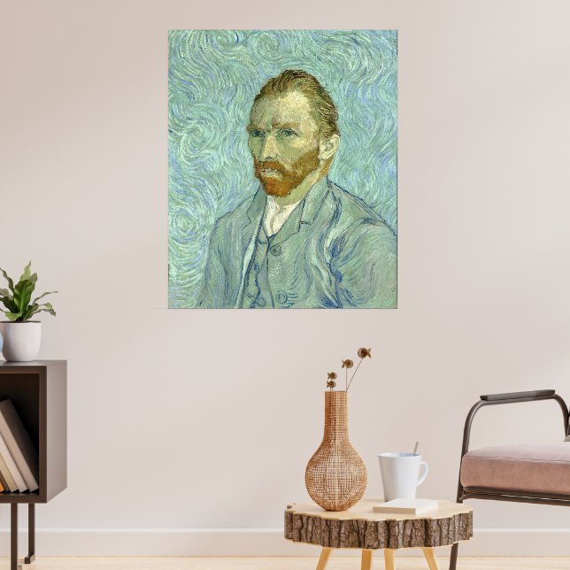 Self-Portrait by Vincent Van Gogh Poster (Living Room 3)