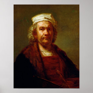 Self Portrait, c.1660-63 Poster