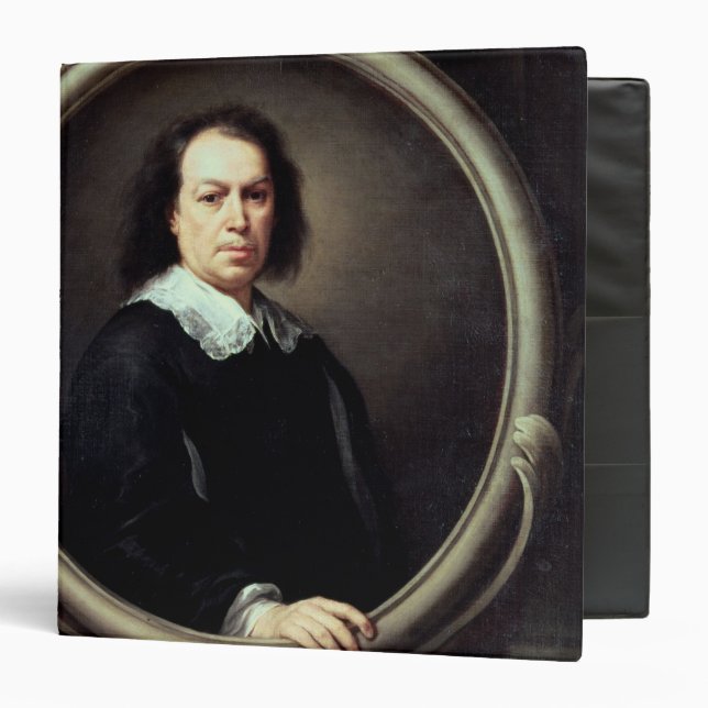 Self portrait, c.1670-73 binder (Front/Inside)