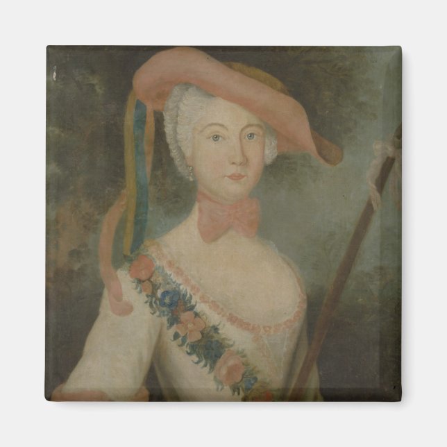 Self Portrait, c.1725-40 Magnet (Front)