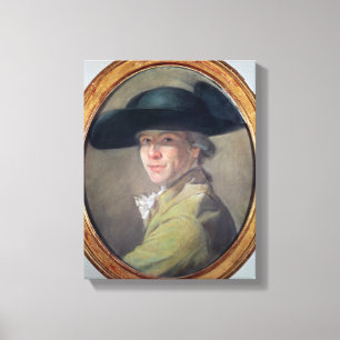 Self Portrait, c.1780 Canvas Print