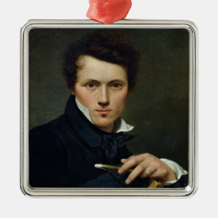 Self Portrait, c.1818 Metal Ornament