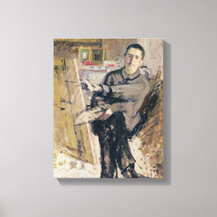 Self Portrait, c.1907-08 Canvas Print