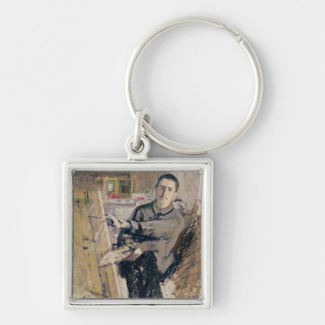 Self Portrait, c.1907-08 Keychain (Front)