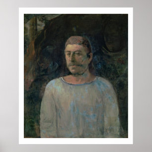 Self portrait, close to Golgotha, 1896 (oil on can Poster