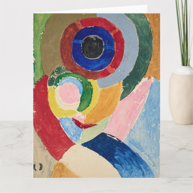 Self Portrait Cover | Sonia Delaunay-Terk | Card (Front)
